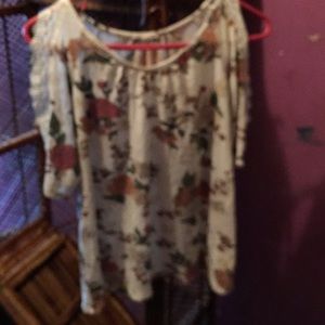 Off the shoulder shirt